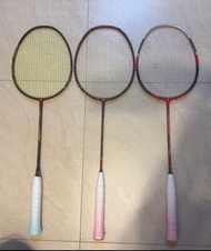 YONEX 羽毛球拍 Yonex Armortec 700 SP  ， Yonex Voltric 80 E-Tune JP ，Yonex Isometric Tour 800  三枝