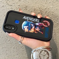 Case For VIVO Y95 Y93 Y93s Y91 Y91i Captain America And Iron Man Cartoon Mobile Phone