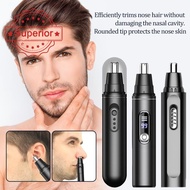 Rechargeable Nose Hair Trimmer Electric Nose Hair Trimmer Eyebrow Shaver Men's Kit Trimmer W7g7