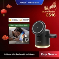 [ Qi2 Upgrade ] Airbot CS16 | Qi2 Wireless Charging Station, 4 in 1 Charging Stand for Phone, Watch,