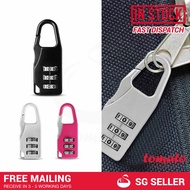 [SG Seller] 3 Password Digit Number Code Combination Security Travel Padlock Lock