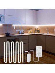 具有運動感應器的櫥櫃燈,可調節暖白色冷光3種工作模式,計時器,防水,長9.8英尺的led燈條適用於廚房,櫃臺,架子和展示櫥