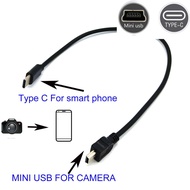 TYPE C to mini usb OTG CABLE FOR canon camera and smartphone tablet phone Camera to phone edit pictu