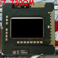 ZZOOI Original Intel CPU Processor Laptop Intel I7-720QM SLBLY I7 720QM 1.60GHz-2.8GHz 6M Compatible PM55 HM57 HM55 QM57 free shipping