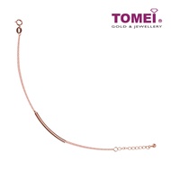 TOMEI Rouge Collection, Bar Bracelet, Rose Gold 750