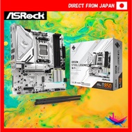 ASRock Motherboard B850M Steel Legend WiFi Compatible with AMD Ryzen 9000 / 8000 / 7000 Series CPUs 