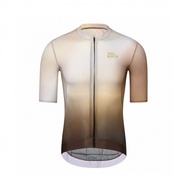 Monton Cycling Jersey Short Sleeve Cycling Jersey Urban Sun Brown