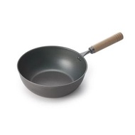日本製 純鐵鑊 20cm 炒鑊 炒鍋 - (輕、寬、深)  - made in Japan