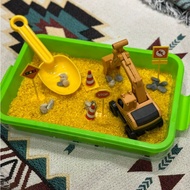 Sensory Rice Play Set – Montessori Sensory Box STEM Play Kit