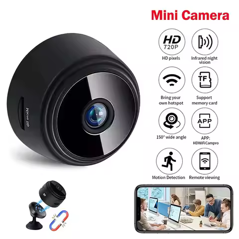 A9 Mini Smart Camera WiFi Remote Wireless Monitoring 1080P IP Camara Vigilancia WiFi Security Protec