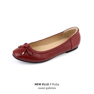 Sweet Palettes รองเท้าหนังแกะ NEW ELLE Ruby