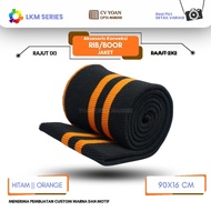 kain rib /bur untuk kerah bisban manset jaket sweater/rib bur pengganti kerah lengan pinggang