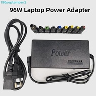 SEPTEMBERB Laptop Power Adapter, 96W Portable Use Laptop Charger Adapter, Office Adjustable Voltage 