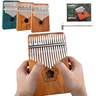 【cw】 Musical Instruments 17 Kalimba   Mahogany - Keys Thumb Aliexpress