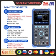 ⋛OWON HDS272S 272 250MS/s 8Bits 70MHz Bandwidth Handheld Digital Oscilloscope 2CH+1CH Generator p✍