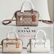 💖趕緊搶，斷貨款💖COACH MINI ROWAN 波士頓袋 C9947  nano speedy 小資款 Small Boston
