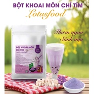 [SALE] Bột khoai môn CHỈ TÍM - Lotus food - gói 1kg
