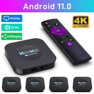 H96Max Android 11 TV  4K Ultra HD Media Player RK3528 Video Set Top TV  2.4G WiFi 2GB RAM 16GB R. OM Smart TV