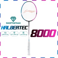 Lining Halbertec 8000 Full Carbon Badminton Racket, Free Accessories