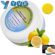 YVE White Shoe Cleaner, White Color Stain Removal Shoes Cleaning Cream, Portable Easily Removes Black Edges No Need To Wash Strong Cleaning Power Shoe Cleaner Kit Shoes