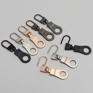 Straw Straw metal zipper head for replacing and repa Detachable metal zipper head Replacement Repair Jacket Bag Clothes Luggage Shoes Universal metal Pull head Puller Ready stock Summer New Products Follow Store Receive Coupon 0320