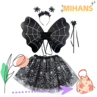 MIH Bat Wings Sets, Bat Wings Headband Halloween Cosplay Costume, Cute 2-8year Halloween Gift Masque