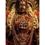 ✨ DESIGNER GOLD PLATED THALI ACCESSORIES ✨ Suitable for Amman Goddess 🙏  📦 Pack: 2 Piece
