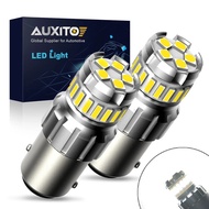 AUXITO P21W BA15S LED Bulb Canbus 1156 BAY15D 1157 P21/5W LED Car Lights 6500K White Super Bright Br