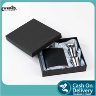 Jack Daniels Hip Flask Stainless 7Oz Drinking Bottle with Shot Glass