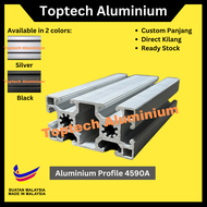 [Ready Stock/Heavy-duty/Light-duty] 4590 Aluminium profile 45mm x 90mm custom length engineering com