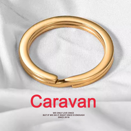 Caravan Crew Keychain keyring gold ทอง ขั้นสูง