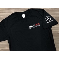 fashion Mercedes 2025 Benz Amg Glc43 Coupe Jersey Roundneck Short Sleeves T-shirt