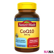 Nature Made CoQ10 (Coenzyme Q10) 200 mg 140 Softgels