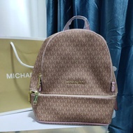 Michael Backpack MK Beige Pink