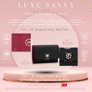 Best Quality Highly Elastic Protector Sticker M For Model Bag LV Capucines Wallet (Back & Only Circl