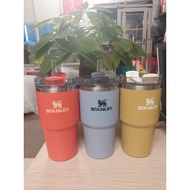 Stanley 591ML camping thermos cup with straw