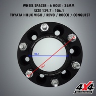 Hilux Vigo / Revo /Rocco /Fortuner  wheel spacer 35mm ( 2 pcs )