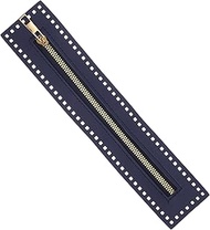 QUARKZMAN PU Leather Zip 10.6 x 2.3 Inch Sewing Spiral Wholesale Zip Frame Replacement for Crochet B