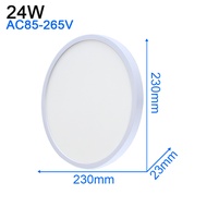 Ultrathin LED Ceiling Lights 24W 18W 13W 9W 6W AC 85-265V Oyster Light Modern LED Panel Light for Li