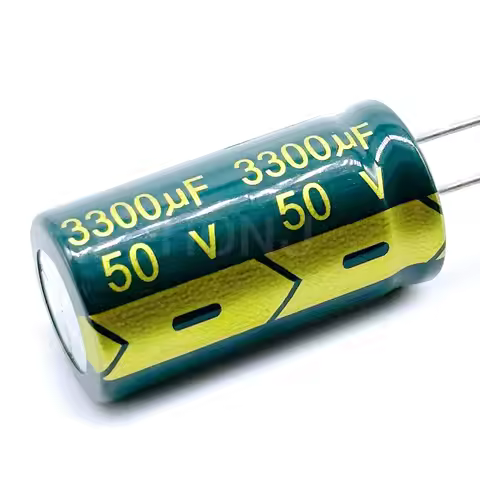 2-5PCS 50V3300UF Aluminum Electrolytic Capacitor Original Low Esr/impedance High Frequency Size 18*3
