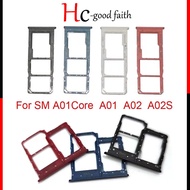 New High Quality SIM Card Tray Holder For Samsung Galaxy A01 A02 A02S A01 Core Sim Card Slot Holder 