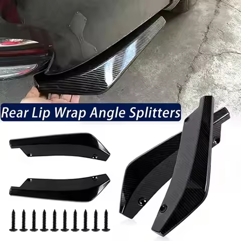 Car Front Rear Bumper Strip Lip Spoiler Diffuser Splitter Scratch Protector for MG 3 4 5 6 7 ZS HS O