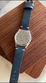 SEIKO Lord Matic 5606-7011 Automatic watch Grey Linen Dial