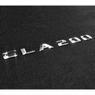 BENZ CLA200 15 New Style Pointed Font Word Mark Body Word Sticker Rear Box Font Font Height 23mm
