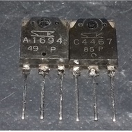 (RD051) 2SA1694 2SC4467  PNP NPN 8A 120V 80W TO-3P BIPOLAR TRANSISTOR