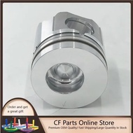 4PCS Diesel Engine Piston 6222-33-2110 For Komatsu 6D108 Engine PC300-6 PC300-5 Excavator