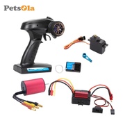 [PETSOLA] RC Car Brushless Motor Brushless ESC Electric  Controller Dust for  A959 A979 A959-B HSP