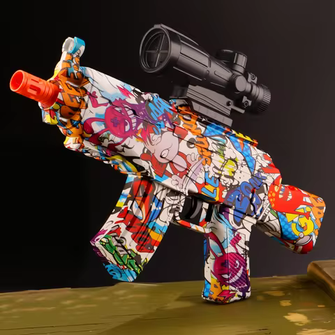 AK47 Manual Slam Fire Gel Ball Blaster​​ – Spring-Loaded & No Electricity Required (No Bullets)