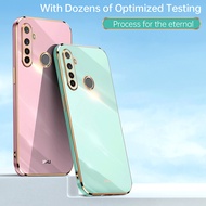 Plating Square Frame Phone Cases For Realme 5 5s Realme 5i 6i RMX1911, RMX1919, RMX1927 RMX1925 RMX2
