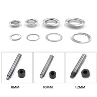 (100 PCS/lot) 8mm-14mm Eyelets Metal hole Clothing & Accessories Eyelets Rings Rivet snaps Eyelet in